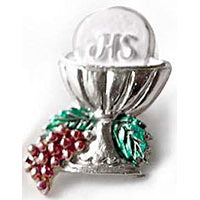 Silver First Communion Pin