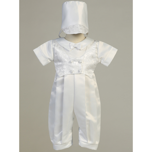 Jackson Baptism Romper