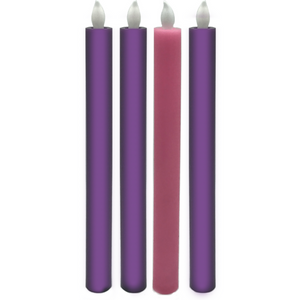 10" LED Advent Candles