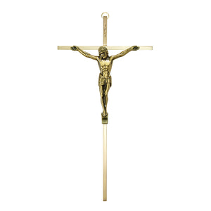 10" James Brennan Bronze Chapel Crucifix