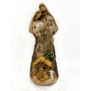 Tree Holy Family Statue