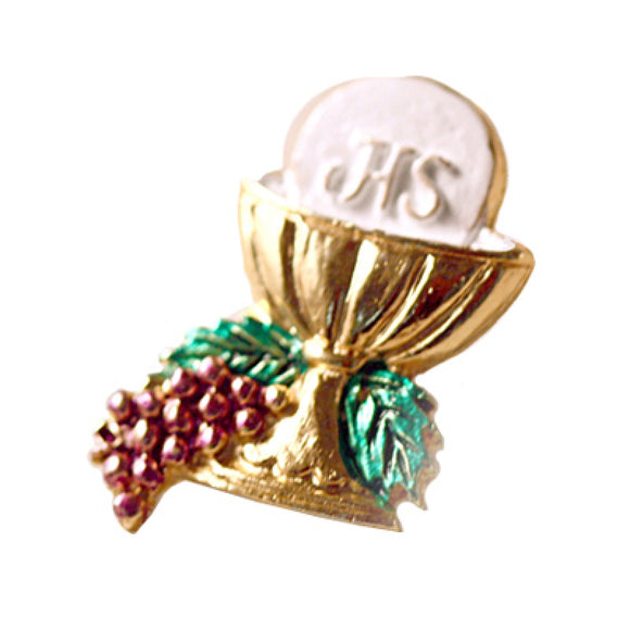 Gold First Communion Pin