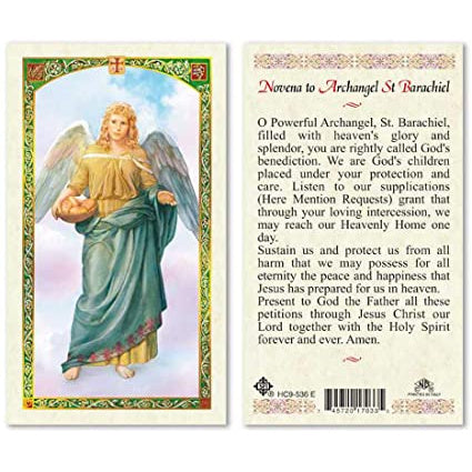 Novena to Archangel St. Barachiel – The Catholic Gift Store