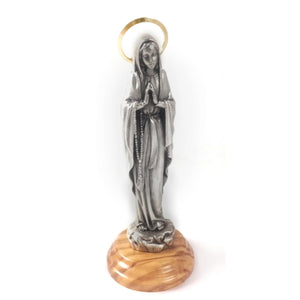 5" Our Lady of Lourdes Statue