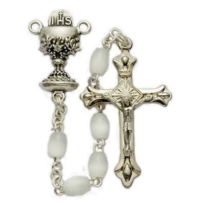 Imitation Pearl First Communion Rosary