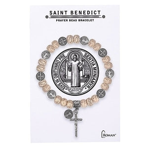 Saint Benedict Stretch Bracelet