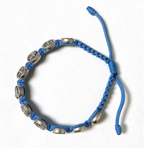 Saint Benedict Corded Bracelet