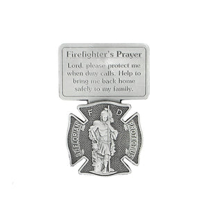 Firefighter's Prayer Visor Clip