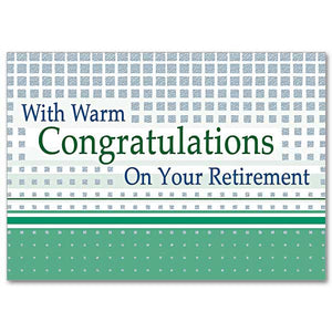With Warm Congratulations on Your Retirement