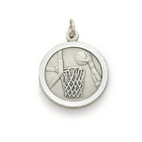 St. Christopher Nickel Silver Basketball Medal