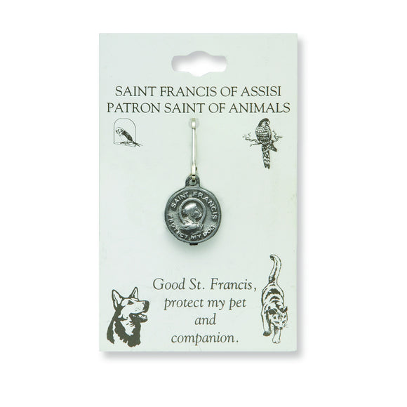 Small St. Francis Dog Medal