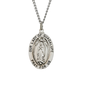 Our Lady of Guadalupe Oval Medal