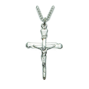 Silver Nail Crucifix