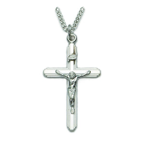 Polished Men's Crucifix