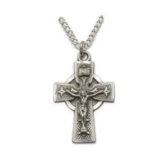 Silver Celtic Crucifix