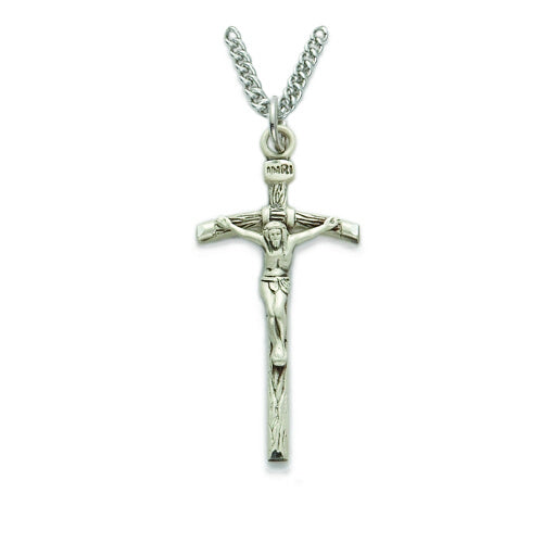 Silver Papal Crucifix
