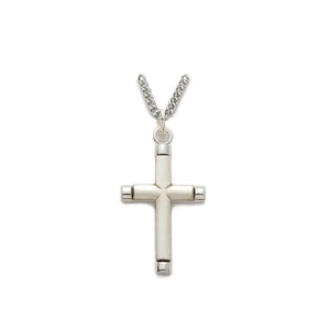 Sterling Silver Bright Ends Cross