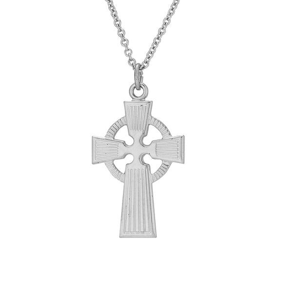 Men's Silver Celtic Cross
