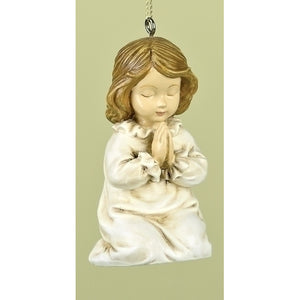 4" Praying Child Ornament