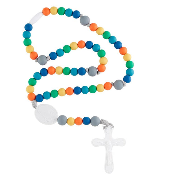 Multi-Color Silicone Rosary