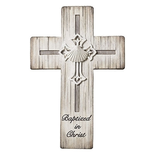 Distressed Baptism Cross