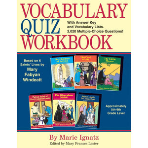 Vocabulary Quiz Workbook