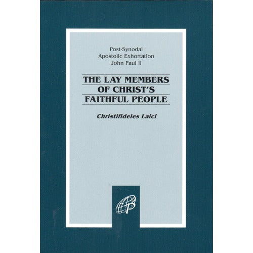 The Lay Members of Christ's Faithful People