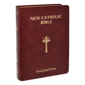 St. Joseph New Catholic Bible: Giant Print - Leather
