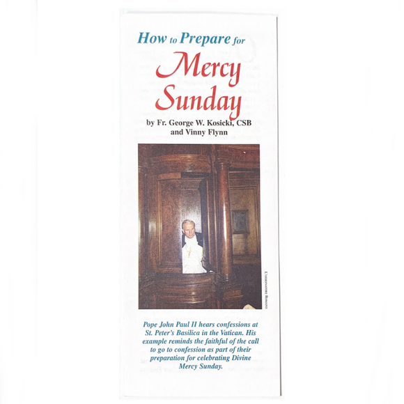 How to Prepare for Mercy Sunday