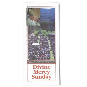 Vatican Grants Plenary Indulgence for Divine Mercy Sunday