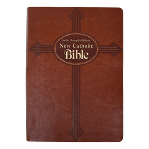 St. Joseph New Catholic Bible: Brown Dura-Lux Leather