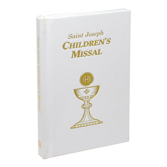 St. Joseph Children's Missal - White Imitation Leather