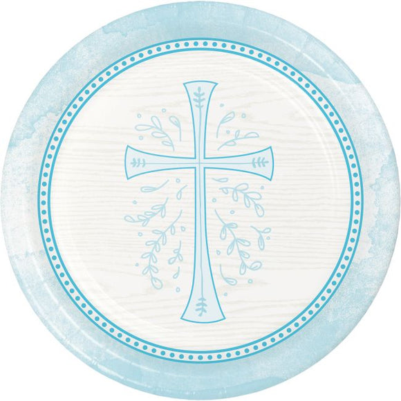 Blue Cross Plates