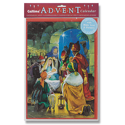 Advent Calendar with Bible Text and Pictures