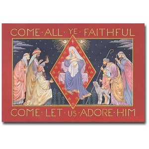 Come All Ye Faithful Christmas Cards