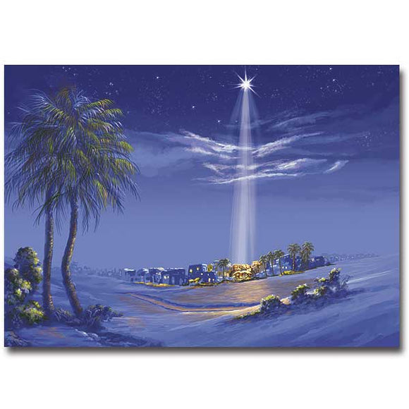 Star Over Bethlehem Christmas Cards