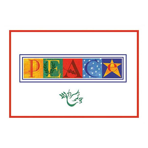 Peace Christmas Postcards