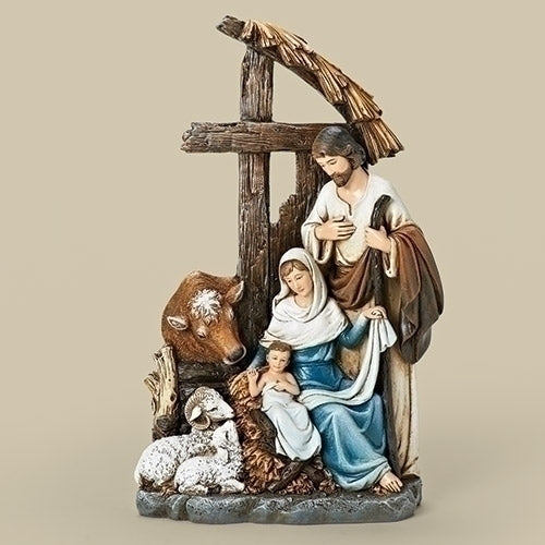 Holy Family in the Stable Figurine