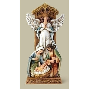 Holy Family and Angel Figurine