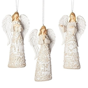 Papercut Angel Ornaments