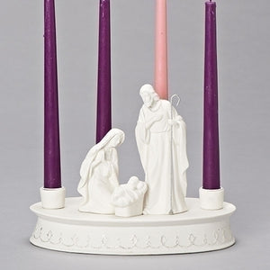 Holy Family Advent Candleholder