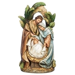 Holy Family Under Palm Trees Figure