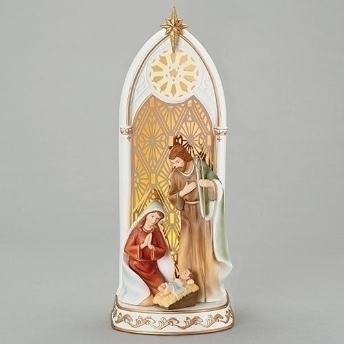 Holy Family with Lighted Arch