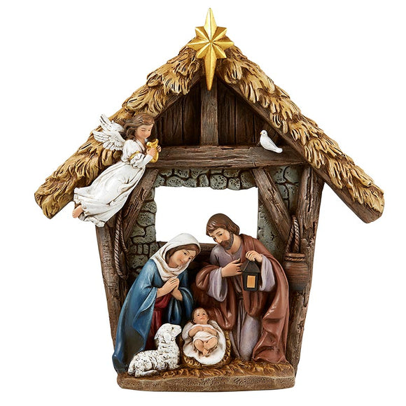Holy Family in the Stable Nativity Figure