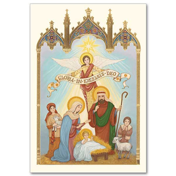 Gloria In Excelsis Deo Christmas Cards