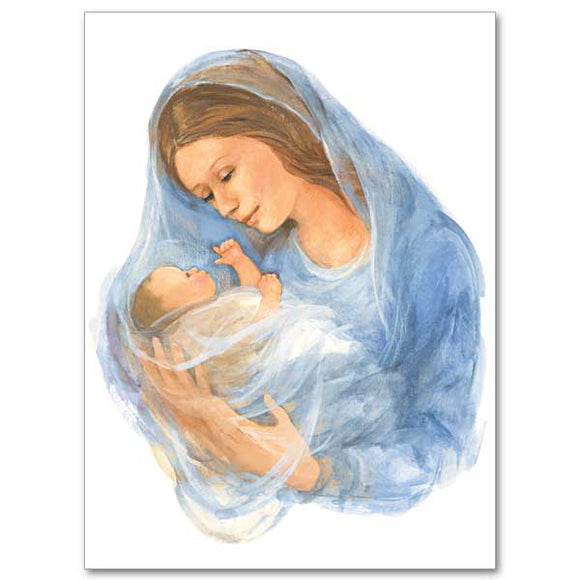 Madonna & Child Painting Christmas Cards