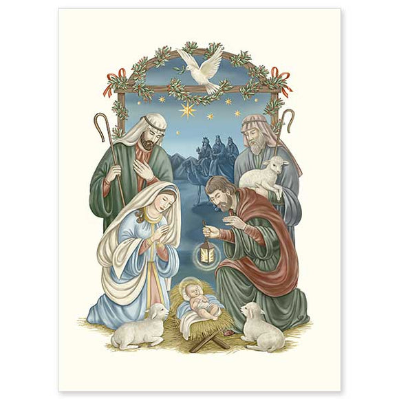 Classic Nativity Christmas Cards