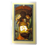 A Christmas Blessing Holy Card