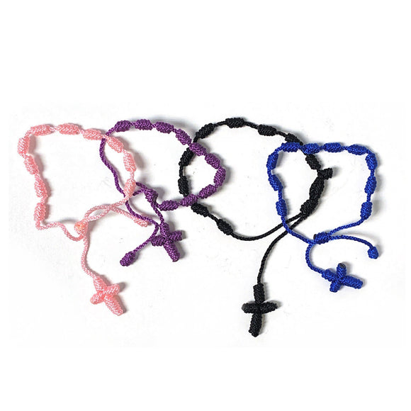 Knotted Rosary Bracelets