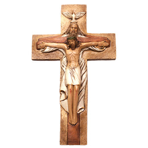 15" Tall Trinity Crucifix
